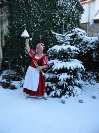 Winter Marktfrau Regine